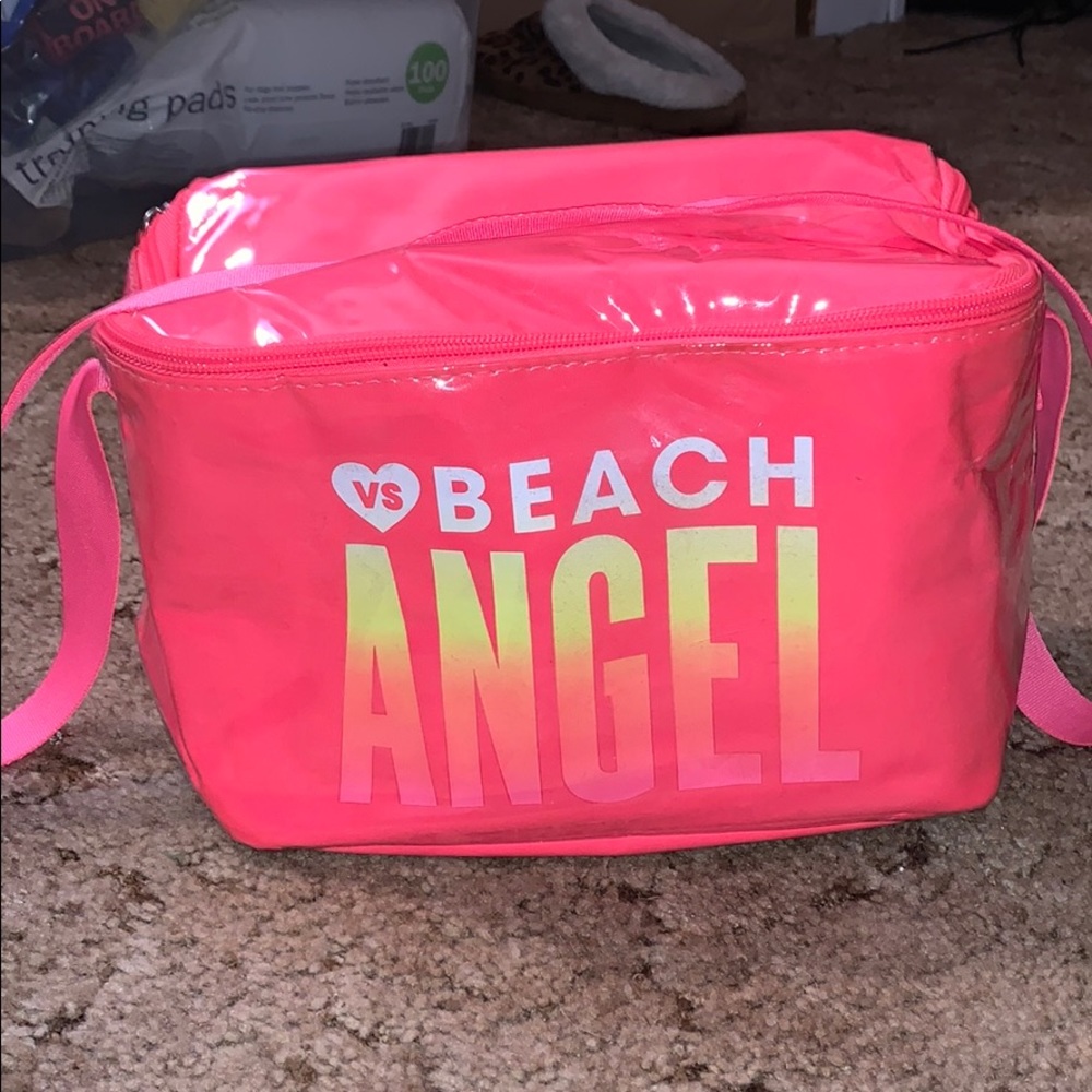 Victoria’s Secret mini pink cooler
